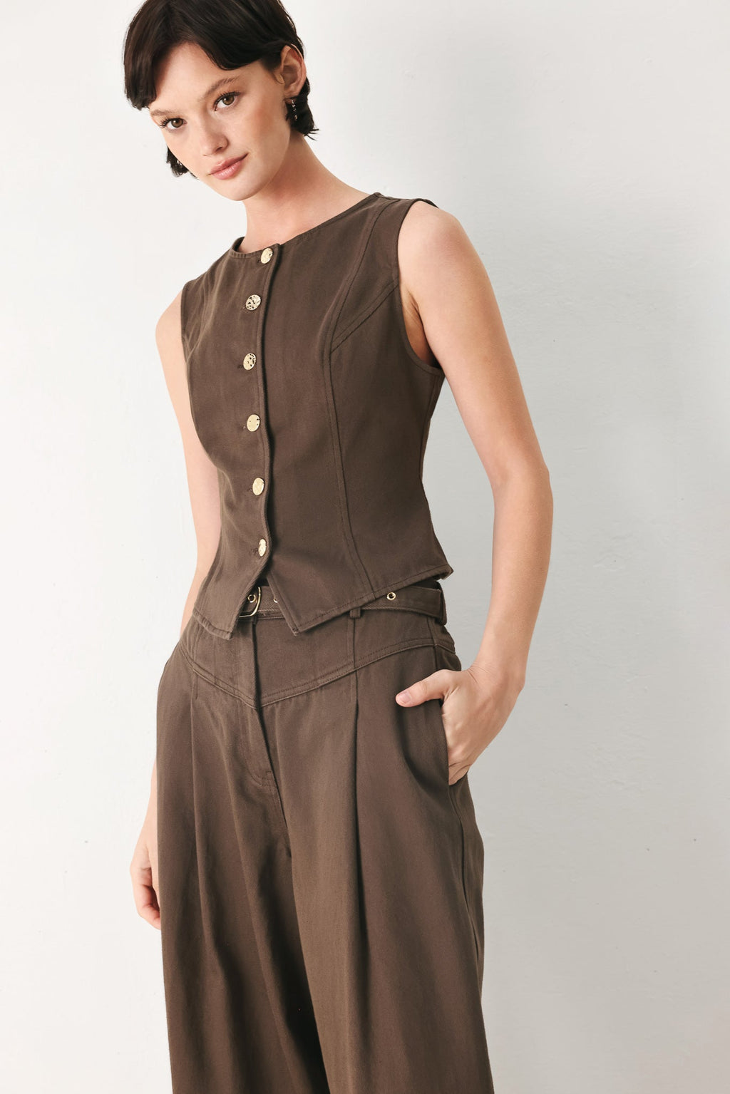 Caramel Vest