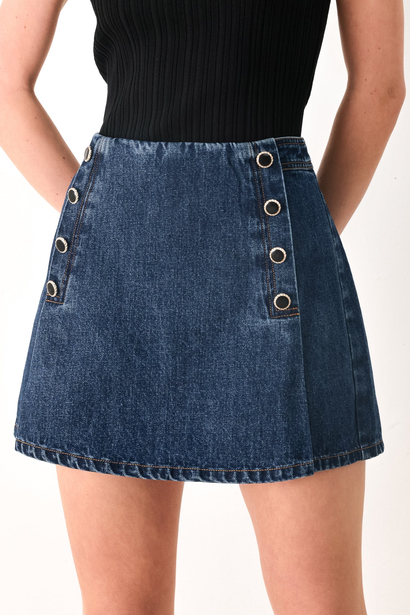 Isabeau Denim Skort