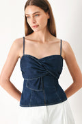 Noémie Denim Top
