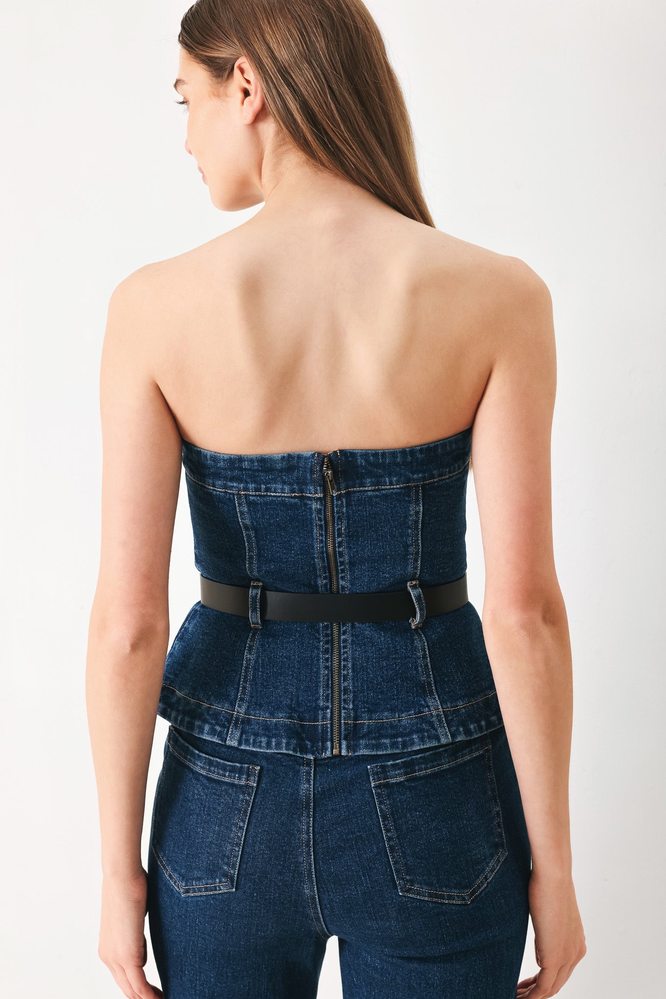Éclat Denim Top